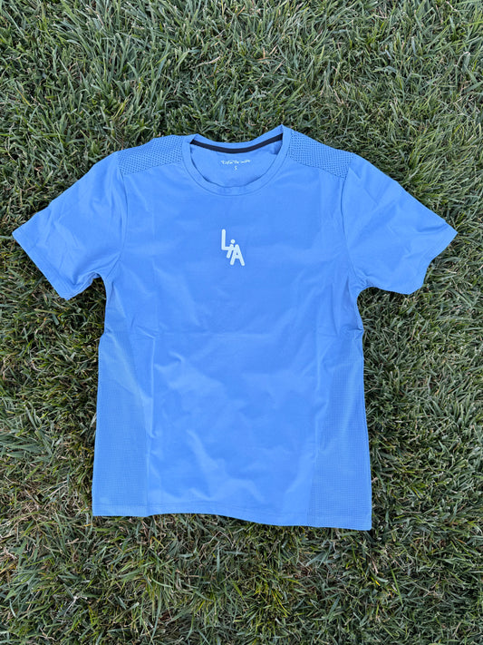 LiA Performance Compression Tee – Blue