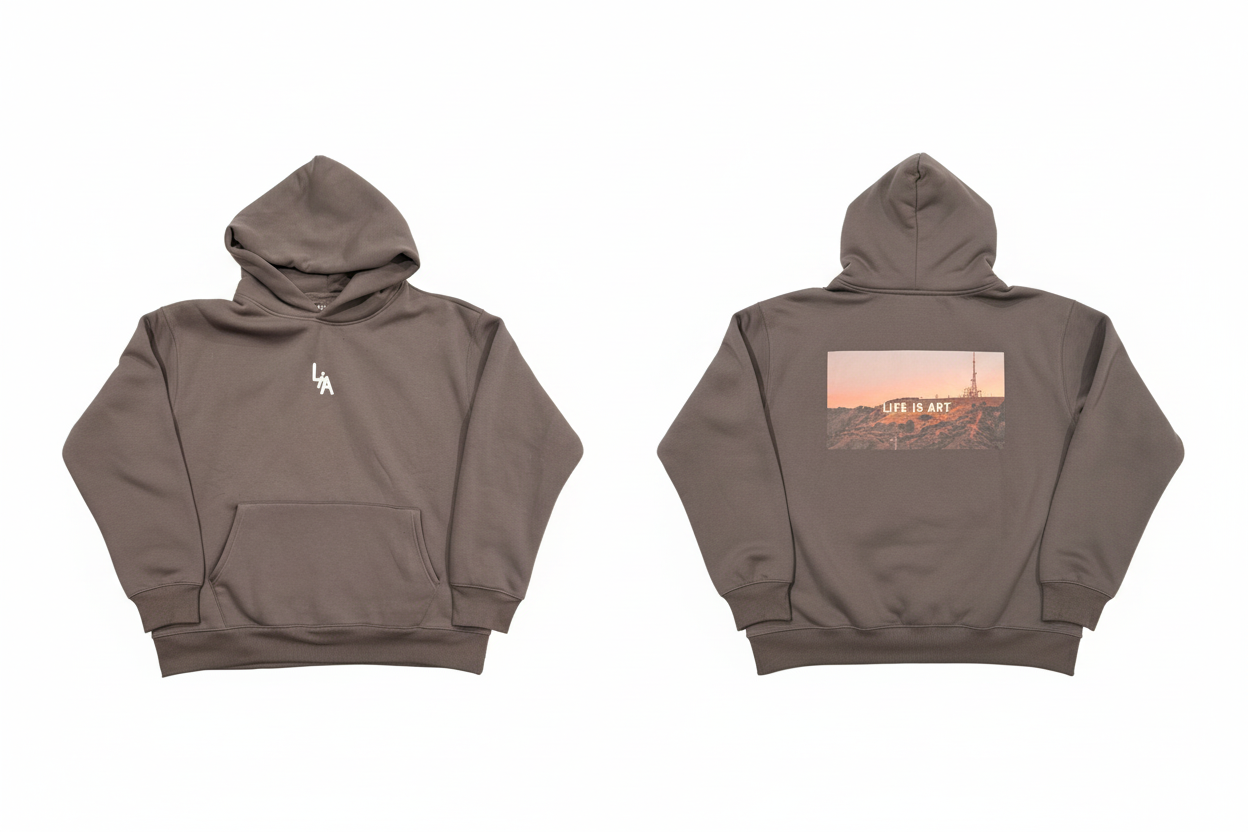 LiA Gray Hoodie